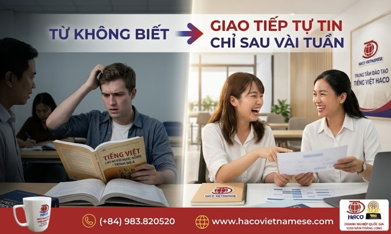 Học nói tiếng Việt trong thời gian ngắn 