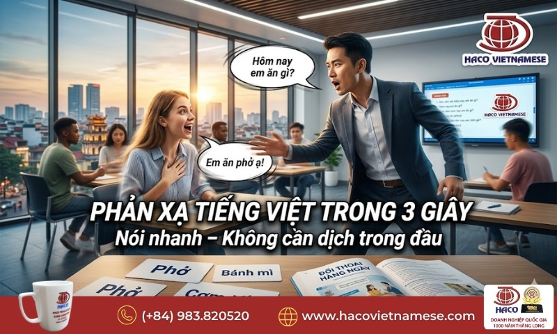 Học nói tiếng Việt trong thời gian ngắn 