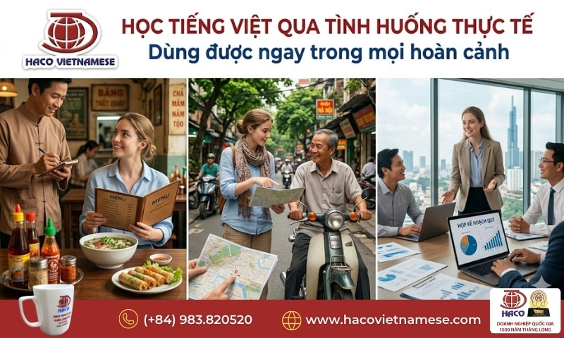 Học nói tiếng Việt trong thời gian ngắn 