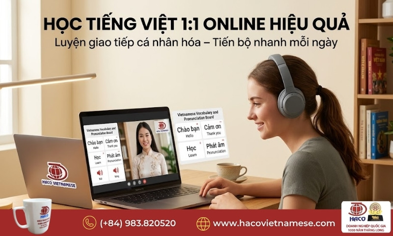Học tiếng Việt 1 kèm 1 cấp tốc
