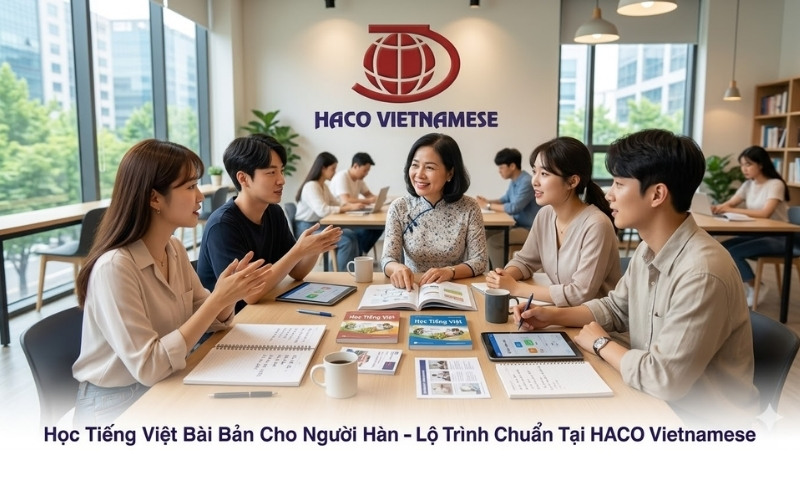 Học Tiếng Việt Bài Bản Cho Người Hàn
