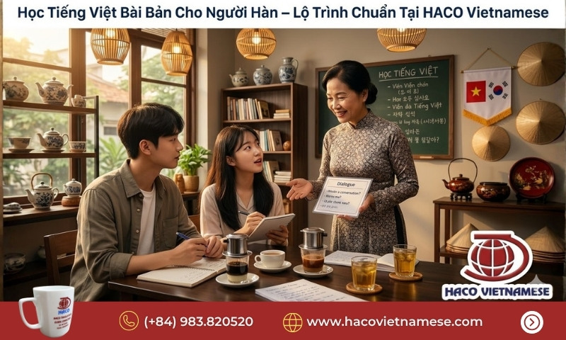 Học Tiếng Việt Bài Bản Cho Người Hàn