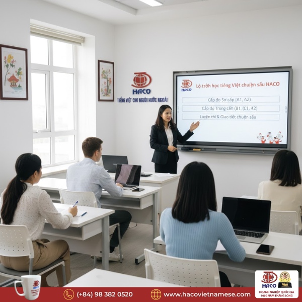 Học tiếng Việt bài bản chuyên sâu – Lộ trình chuẩn
