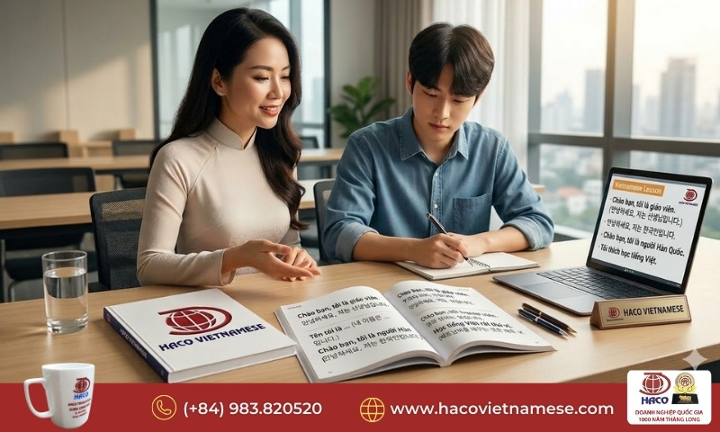 Học Tiếng Việt Cấp Tốc Cho Người Hàn Quốc