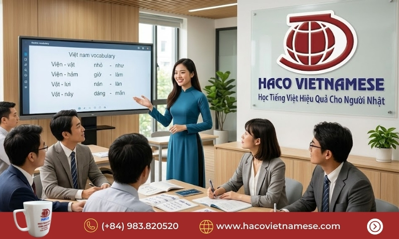 Học tiếng Việt cấp tốc cho người Nhật