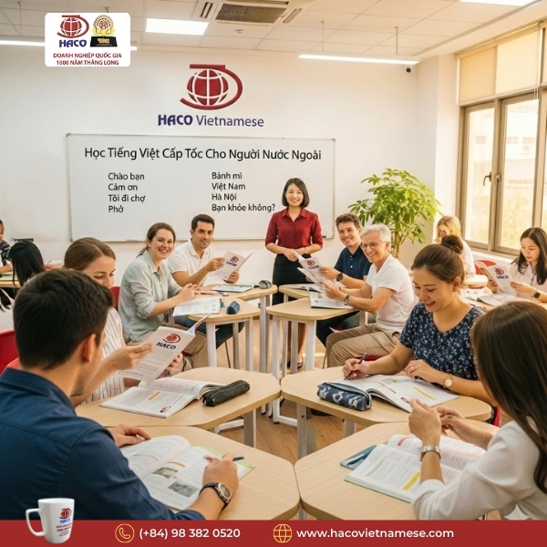 Học Tiếng Việt Cấp Tốc Cho Người Nước Ngoài