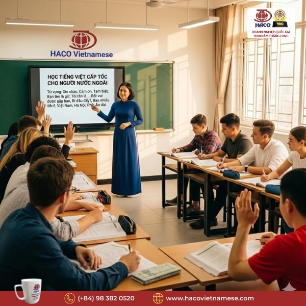 Học Tiếng Việt Cấp Tốc Cho Người Nước Ngoài