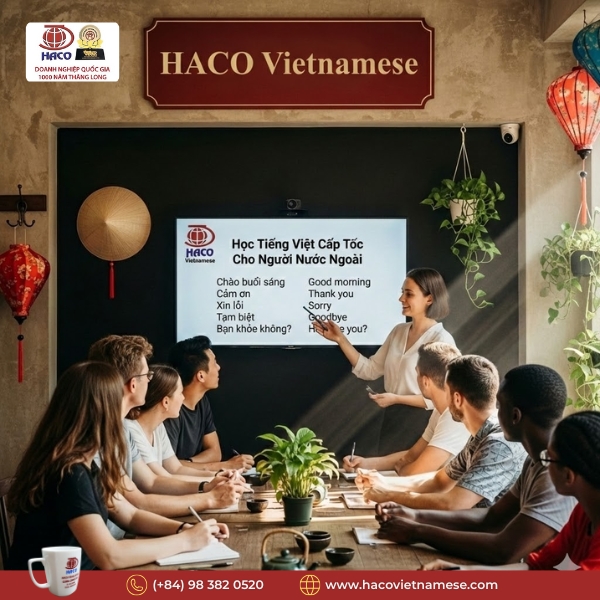 Học Tiếng Việt Cấp Tốc Cho Người Nước Ngoài