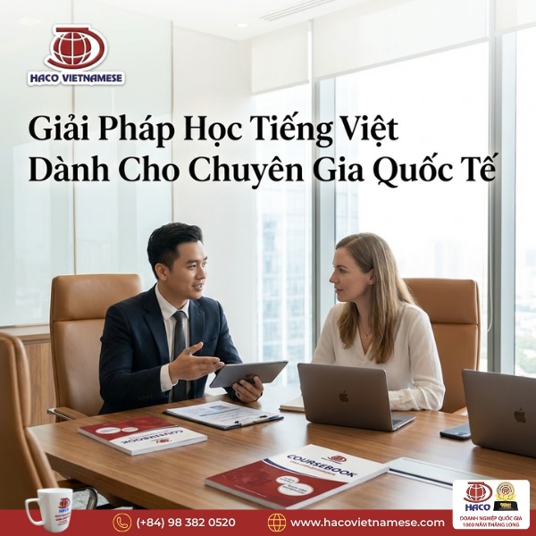 Học tiếng Việt cho chuyên gia nước ngoài tại Hà Nội