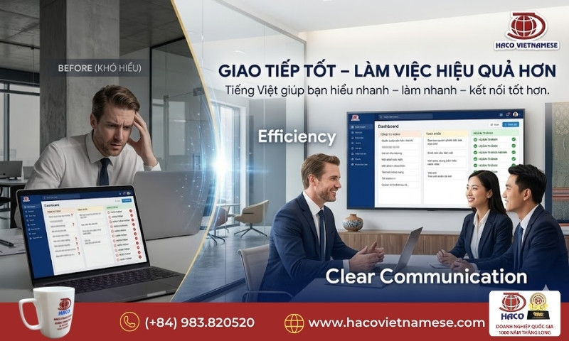 Học tiếng Việt cho công việc kinh doanh