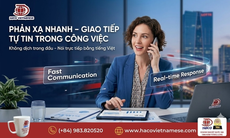 Học tiếng Việt cho công việc kinh doanh