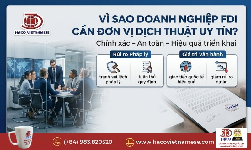 Học tiếng Việt cho công việc kinh doanh