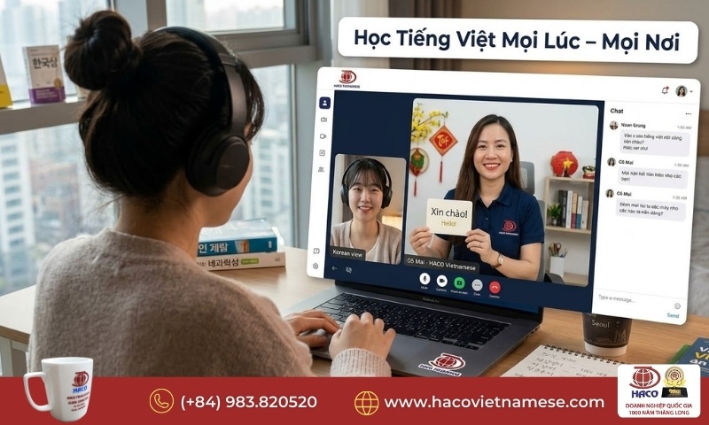 Học Tiếng Việt Cho Người Hàn Quốc
