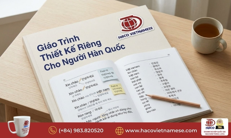 Học Tiếng Việt Cho Người Hàn Quốc