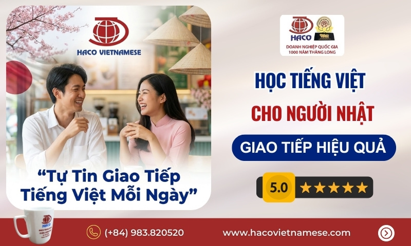 Học tiếng Việt cho người Nhật