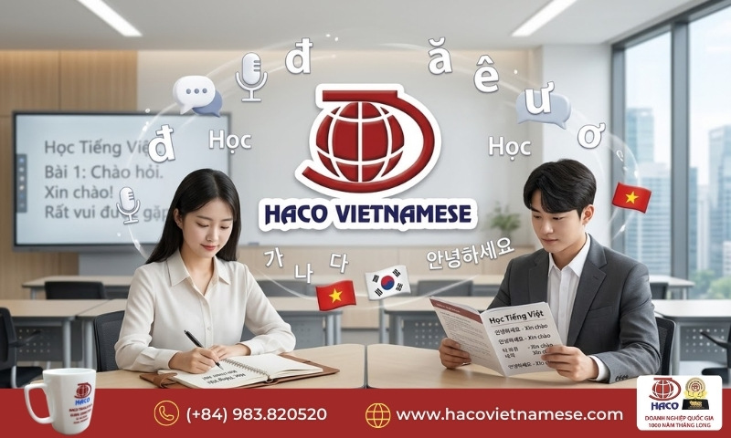 Học Tiếng Việt Giao Tiếp Cho Người Hàn