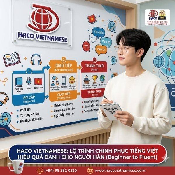 Học Tiếng Việt Giao Tiếp Cho Người Hàn