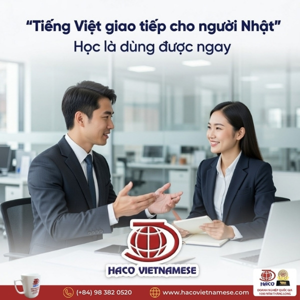 Học tiếng Việt giao tiếp cho người Nhật