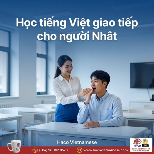 Học tiếng Việt giao tiếp cho người Nhật