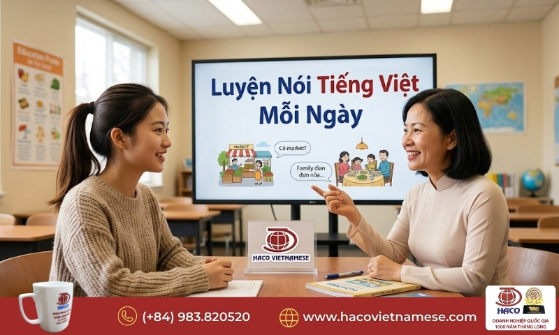 Học tiếng Việt giao tiếp cho người Trung Quốc