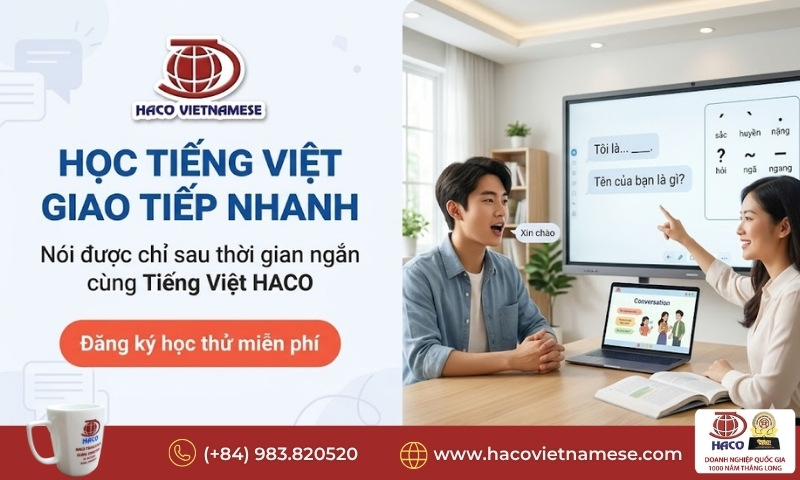 Học tiếng Việt giao tiếp nhanh