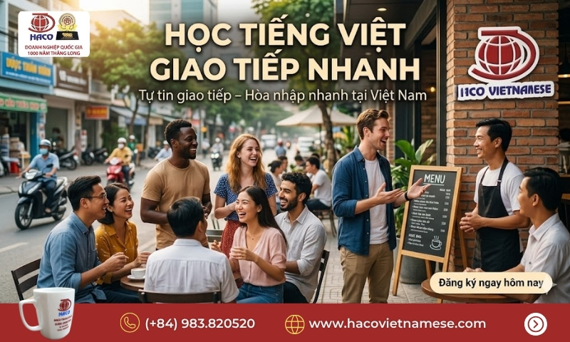 Học tiếng Việt giao tiếp nhanh