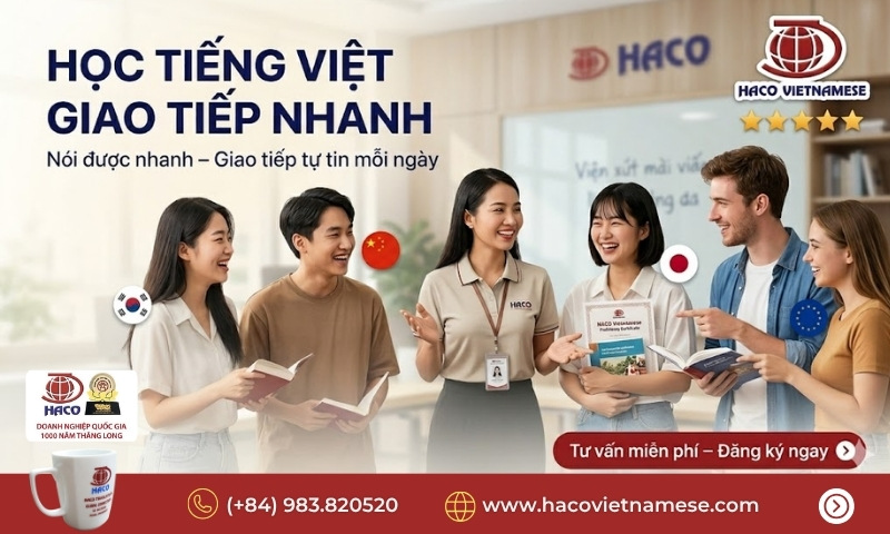Học tiếng Việt giao tiếp nhanh