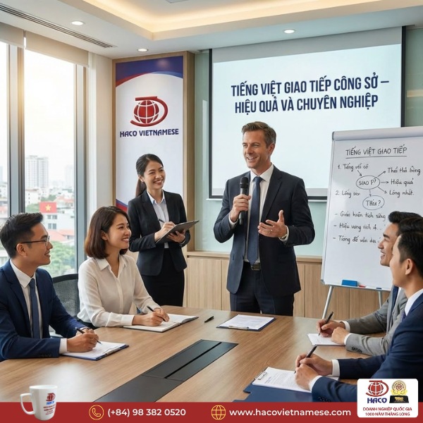 Học tiếng Việt giao tiếp nơi làm việc
