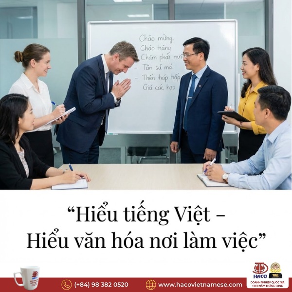 Học tiếng Việt giao tiếp nơi làm việc