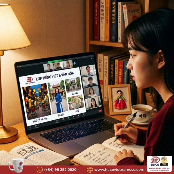 Học Tiếng Việt Online Cho Người Hàn