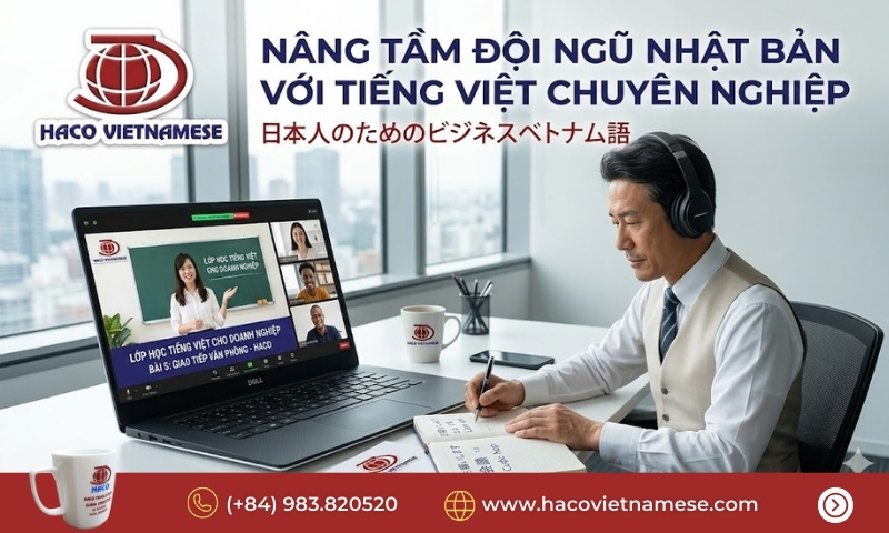 Học tiếng Việt online cho người Nhật 