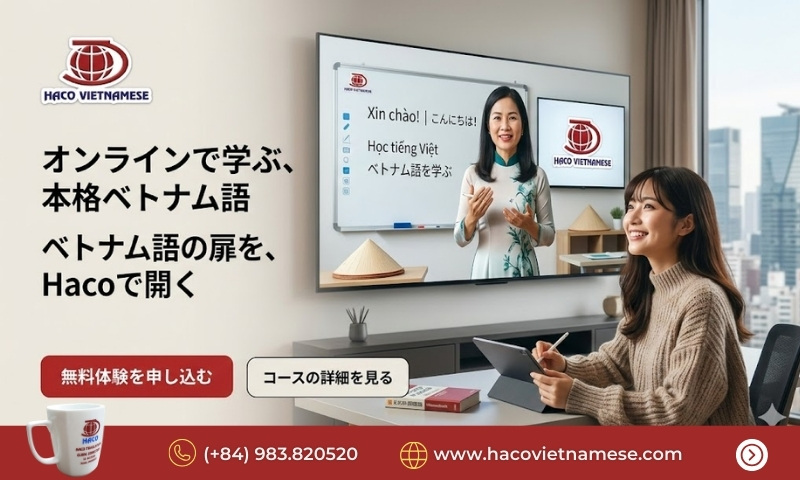 Học tiếng Việt online cho người Nhật 