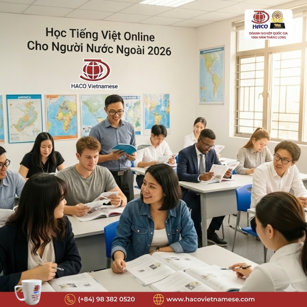 Học Tiếng Việt Online Cho Người Nước Ngoài 2026