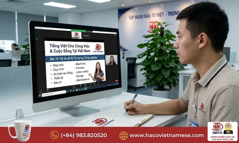 Học tiếng Việt online cho người Trung Quốc