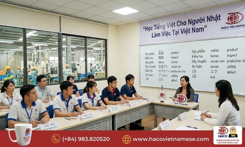 Học tiếng Việt phục vụ công việc cho người Nhật tại Việt Nam