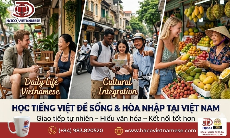 Học tiếng Việt phục vụ công việc văn phòng 