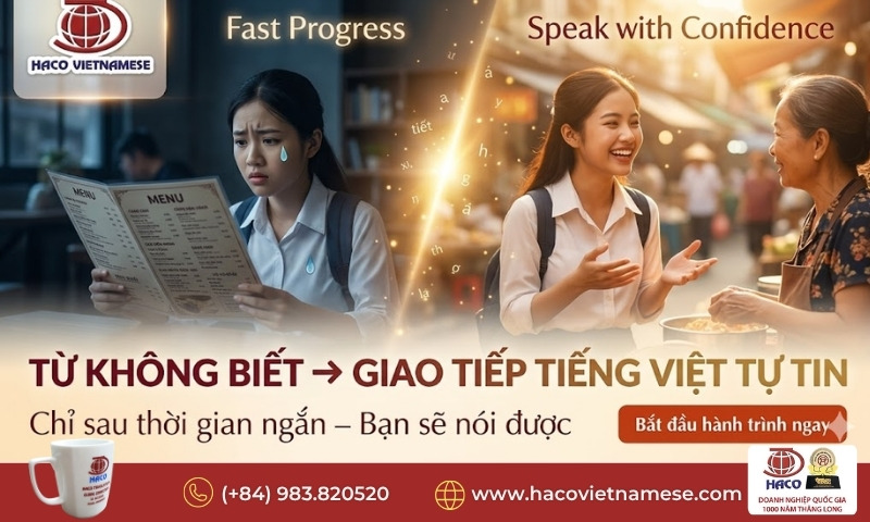 Học tiếng Việt phục vụ công việc văn phòng 