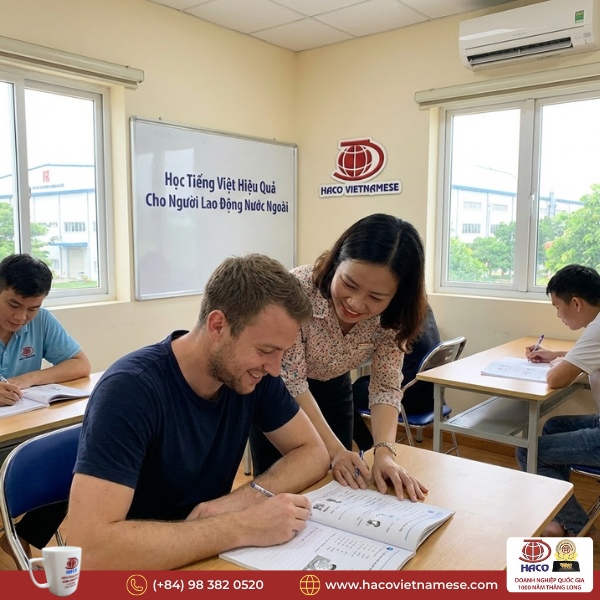 Học tiếng Việt tại khu công nghiệp Việt Nam 2026