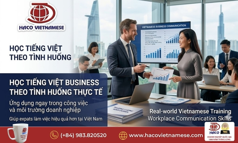 Khóa học tiếng Việt Business cao cấp