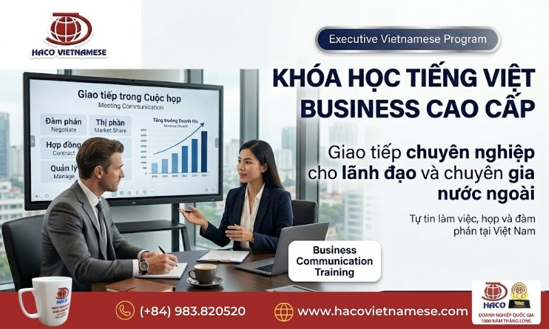 Khóa học tiếng Việt Business cao cấp