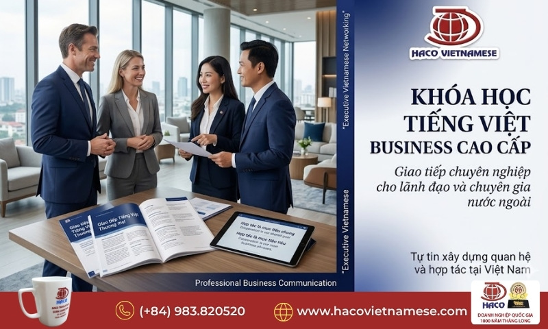 Khóa học tiếng Việt Business cao cấp