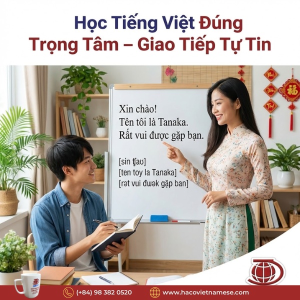 Khóa học tiếng Việt cho người Nhật