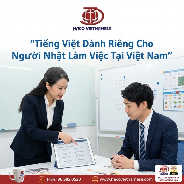 Khóa học tiếng Việt cho người Nhật