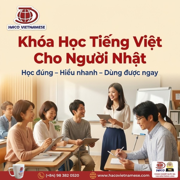 Khóa học tiếng Việt cho người Nhật