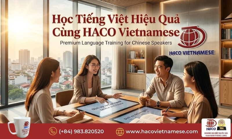 Khóa học tiếng Việt cho người Trung Quốc