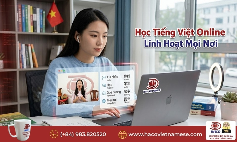 Khóa học tiếng Việt cho người Trung Quốc