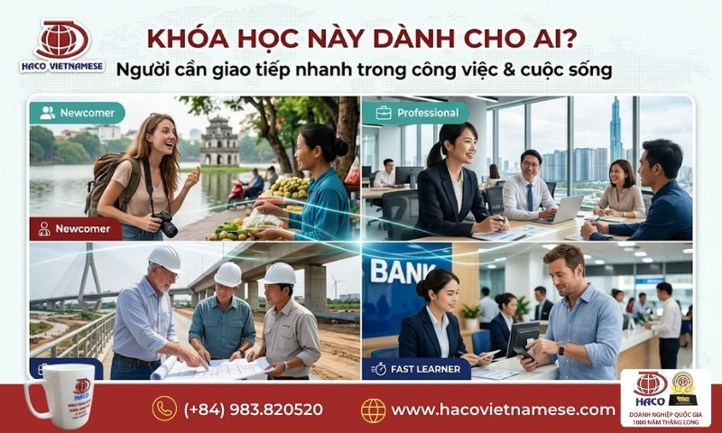 Khóa học tiếng Việt ngắn hạn