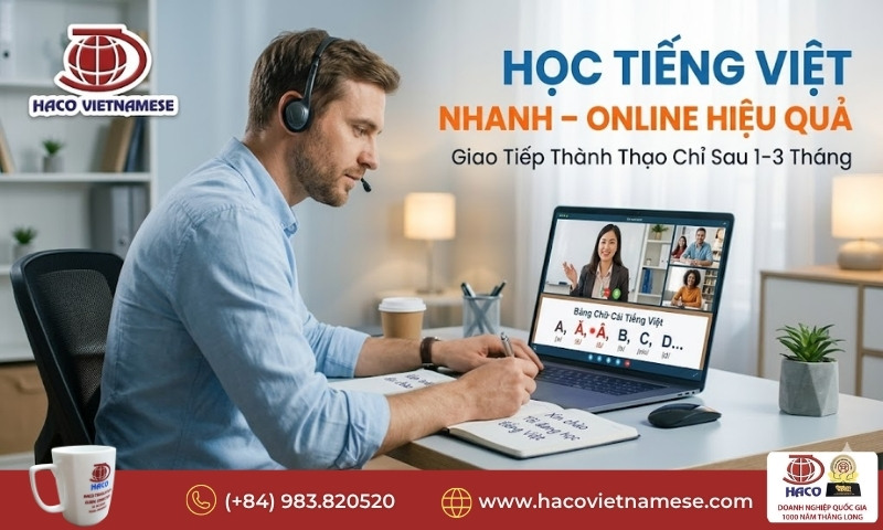 Khóa học tiếng Việt nhanh