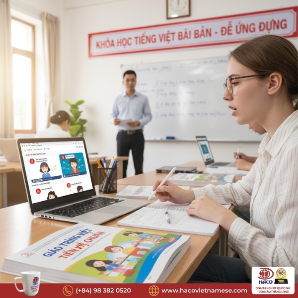 Khóa tiếng Việt tại Việt Nam uy tín cho người nước ngoài