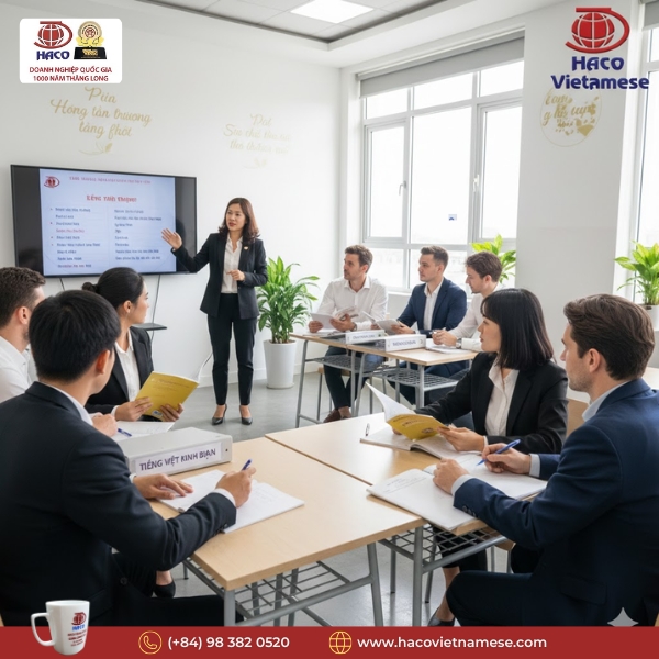 Lớp Tiếng Việt Cho Người Làm Việc Tại Việt Nam